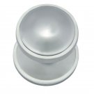 ""Bethel"" Brass Door Knob with Rose - Satin Nickel