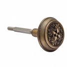 ""Carshena"" Antique Brass Door Knob -  Antique Brass