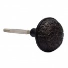 ""Dabbasheth"" Silicon Bronze Door Knob - Distressed Silicon Bronze Medium Patina
