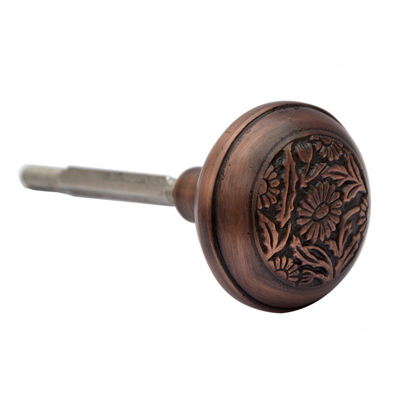 ""Eden"" Brass Door Knob Antique Copper