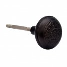 ""Eden"" Silicon Bronze Door Knob -  Distressed Silicon Bronze Medium Patina