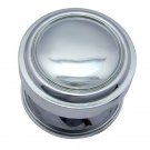 ""Haman"" Brass Door Pull Knob - Polished Chrome