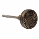 ""Immanuel"" Antique Brass Door Knob - Antique Brass
