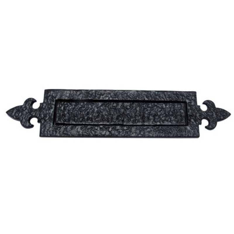 Decorative Iron Letter Plate -  Black Powdercoated