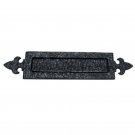 Decorative Iron Letter Plate -  Black Powdercoated