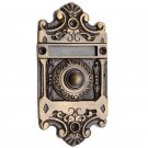 ""Nehushtan"" Antique Brass Bell Push - Antique Brass