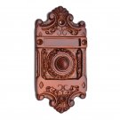 ""Nehushtan"" Silicon Bronze Bell Push - Distressed Silicon Bronze Rust Patina