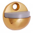 Low Brass Door Stopper - Polish Lacquered