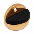 Small Tortoise Brass Door Stopper - Polish Lacquered
