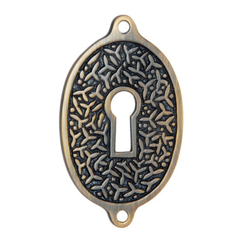 ""Eliezer"" Brass Escutcheons