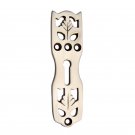 ""Hiel"" Brass Escutcheon