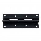153mm x 55mm Iron Hinge -  Black Powdercoated