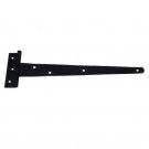 330mm x 94mm Iron T-Hinge - Black Powdercoated