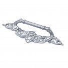 ""Laish"" Decorative Brass Cabinet Pull - Polished Chrome