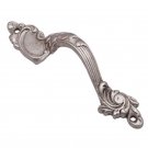""Ono"" Decorative Brass Cabinet Pull -  Satin Nickel