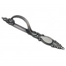 ""Othni"" Decorative Brass Cabinet Pull - Antique Brushed Nickel