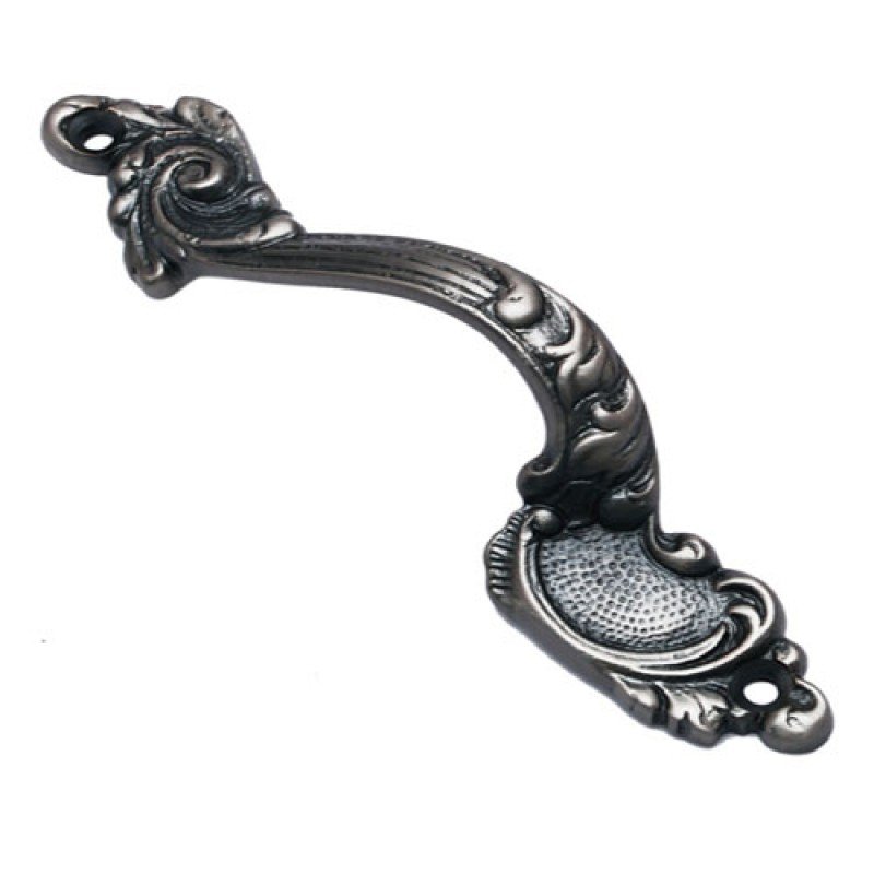 ""Puteoli"" Antique Brass Cabinet Pull - Antique Brushed Nickel