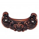 ""Chillion"" Decorative Brass Drawer Pull - Antique Copper