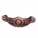 ""Dodavah"" Decorative Brass Drawer Pull - Antique Copper