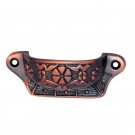 ""Jucal"" Antique Brass Drawer Pull - Antique Copper