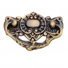""Gibeah"" Brass Decorative Drop Pull - Antique Brass