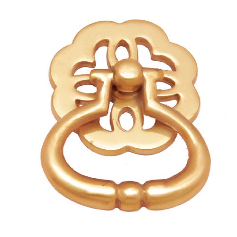 ""Resen"" Brass Drop Pull - Polished Brass
