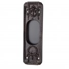 ""Hazargaddah"" Silicon Bronze Decorative Flush Pull - Distressed Silicon Bronze Medium Patina