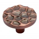 ""Accho"" Brass Cabinet Knob - Antique Copper