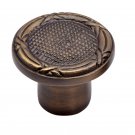 ""Anub"" Brass Cabinet Knob - Antique Brass