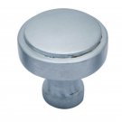 ""Cephas"" Brass Cabinet Knob - Matt Chrome