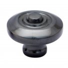 ""Cornelius"" Brass Cabinet Knob - Black Nickel