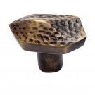 ""Galal"" Brass Cabinet Knob - Antique Brass