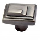""Haruz"" Brass Cabinet Knob - Antique Brushed Nickel