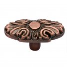 ""Huram"" Brass Cabinet Knob - Antique Copper