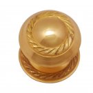 ""Ithiel"" Brass Cabinet Knob - Polish Lacquered