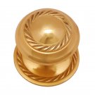 ""Ittai"" Brass Cabinet Knob - Polish Lacquered
