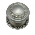 ""Ivah"" Brass Cabinet Knob - Satin Nickel