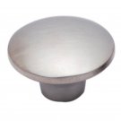""Keturah"" Brass Cabinet Knob - Brushed Nickel