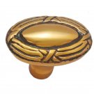 ""Lael"" Brass Cabinet Knob - Satin Brass