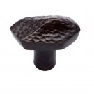 ""Galal"" Silicon Bronze Cabinet Knob - Distressed Silicon Bronze Medium Patina