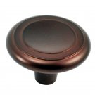 ""Tiloh"" Silicon Bronze Cabinet Knobs -  Distressed Silicon Bronze Rust Patina