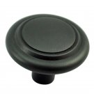 ""Tobiah"" Silicon Bronze Cabinet Knobs - Blasted Silicon Bronze Dark Patina