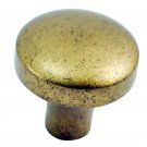 ""Uzziah"" Silicon Bronze Cabinet Knobs - Distressed Silicon Bronze Light Patina