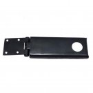 200mm x 55mm Black Iron Hasp & Staple - Black Powdercoated