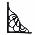 ""Alvah"" Silicon Bronze Shelf Bracket - Distressed Silicon Bronze Medium Patina