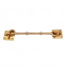6"" Designer Brass Window Cabin Hook - Polish Lacquered
