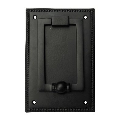 "Jehoshaphat" Brass Door Knocker - Black Powder Coated