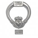 "Darah" Brass Door Knocker - Satin Nickel