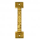 126mm Gergesenes Decorative Brass Cabinet Pull - Polish Lacquered