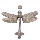 Dragon Fly Brass Door Knocker - Antique Brushed Nickel